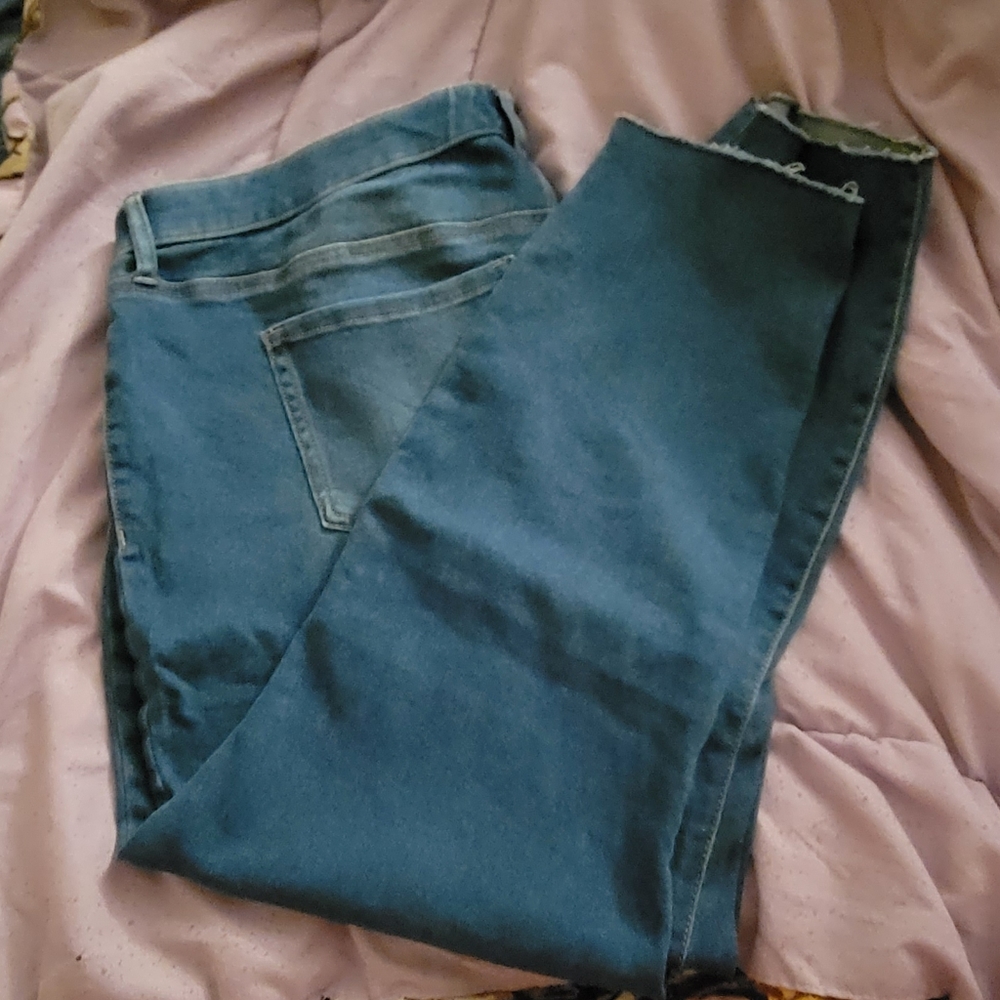 Women's Crop Denim Leggings